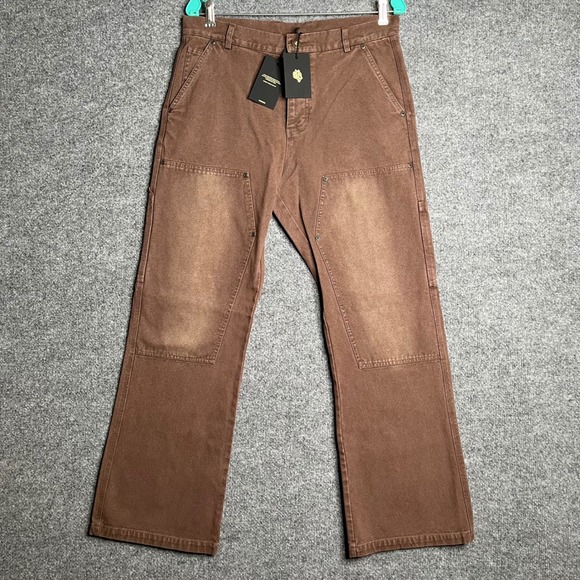 Darc Sport Other - Darc Sport Chopper Hoffa Flare Pants Redwood‎ Brown Mens 32 Double Knee NEW